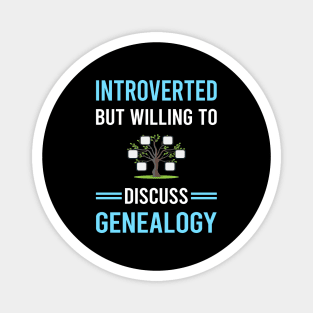 Introverted Genealogy Genealogist Magnet